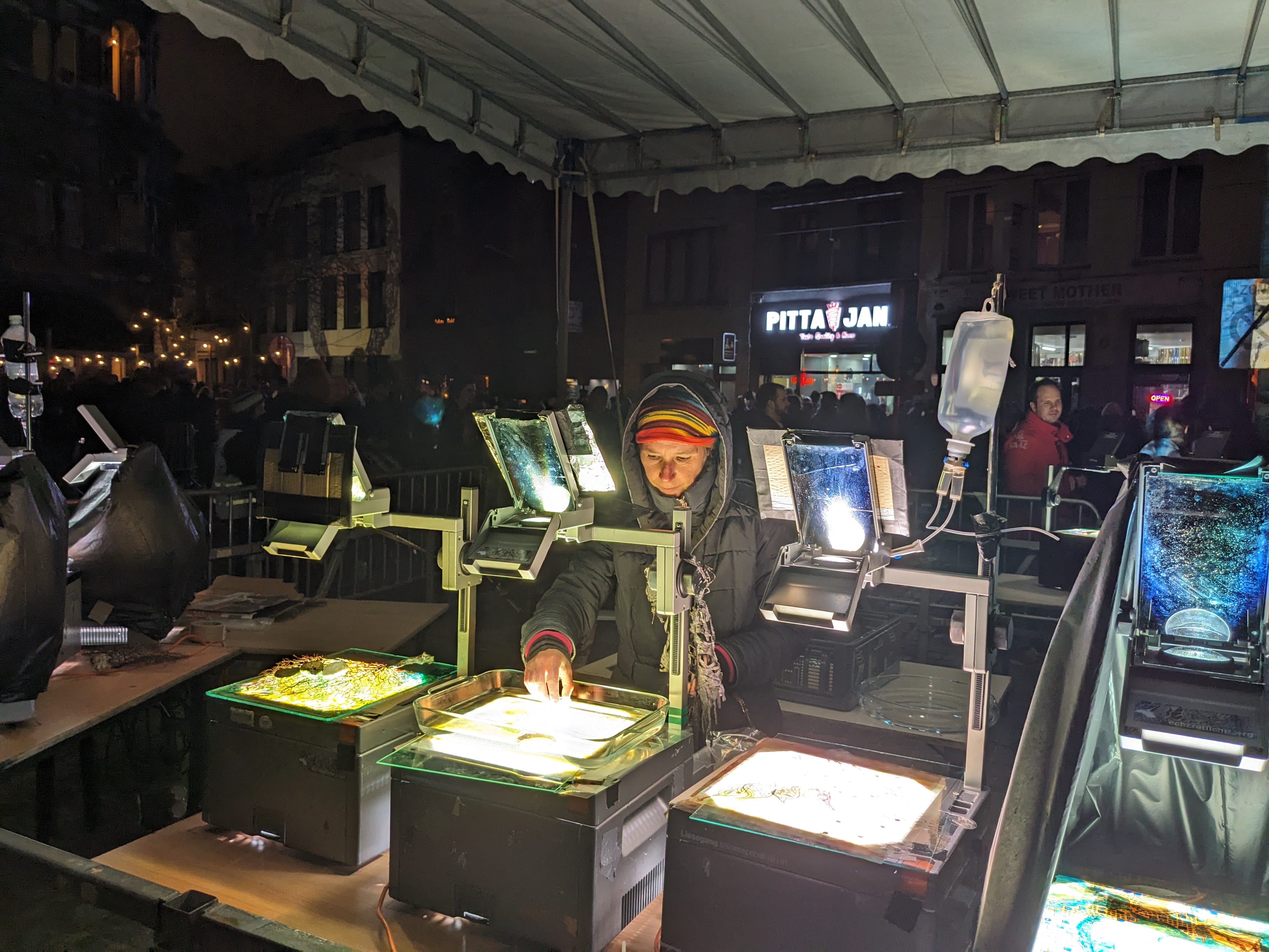 Livepaining during the festival